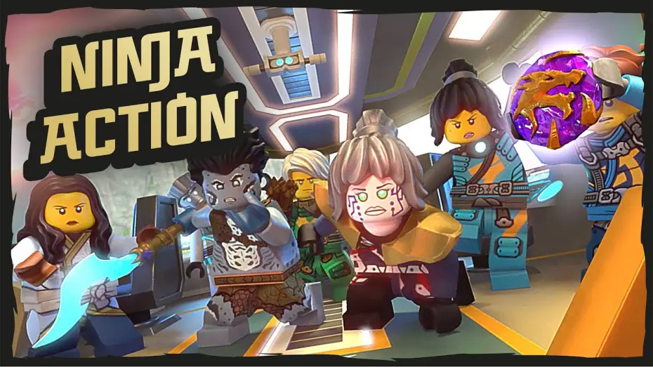 Видео к сериалу Ninjago: Mistrzowie Spinjitzu — NINJAGO Seabound | Ninja Action | LEGO Family Entertainment