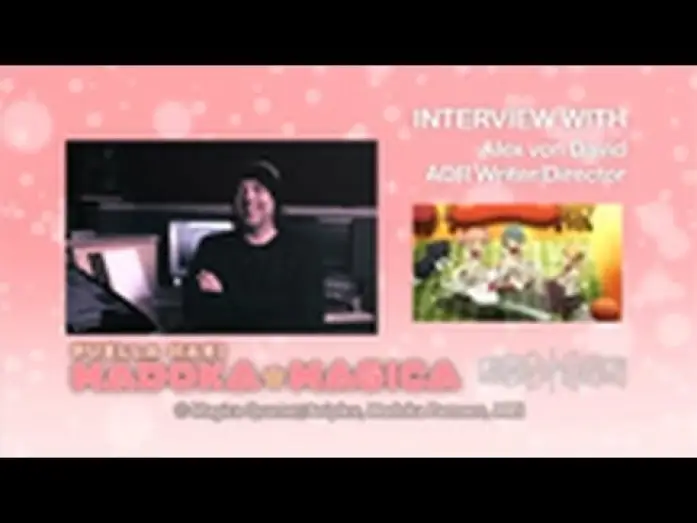 Видео к сериалу Mahou Shoujo Madoka★Magica — English Cast Video: Voice Director