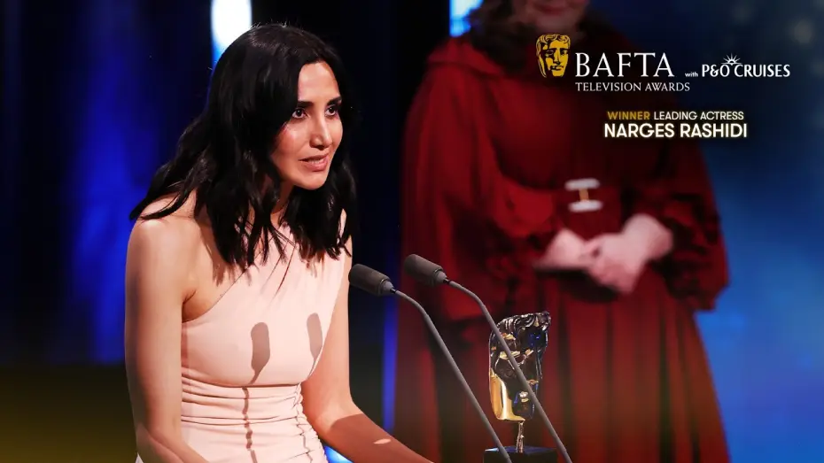 Wideo do serialu Prisoner 951 — Narges Rashidi Wins the Leading Actress BAFTA for Prisoner 951 | BAFTA TV Awards 2026