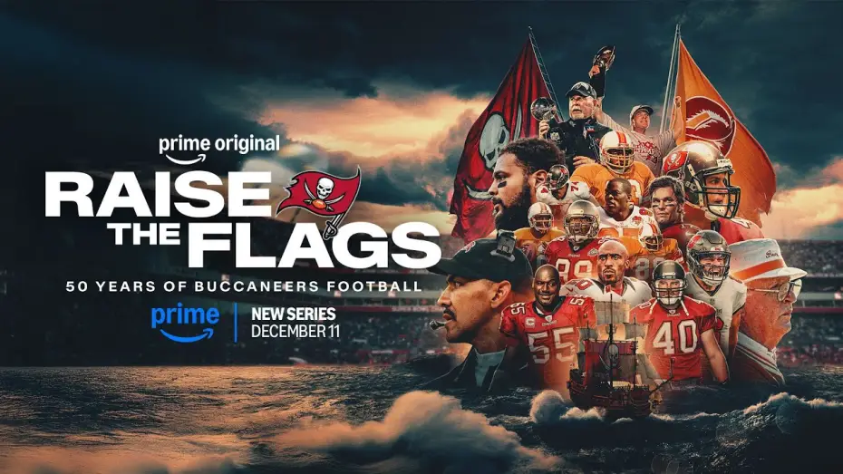 Wideo do serialu Podnieście flagi: 50 lat futbolu Buccaneers — Raise the Flags | Latest Trailer | New Series Coming to Prime Video