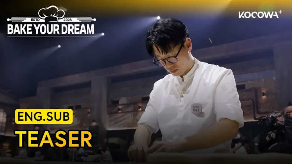 Wideo do serialu 천하제빵: 베이크 유어 드림 — [TEASER] Korea's First Baking Survival Show Is Here! 🥐 | Bake Your Dreams | KOCOWA+