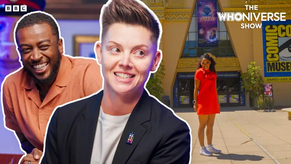 Wideo do serialu The Whoniverse Show — We Found a SECRET Alien Archive at San Diego Comic-Con! 😱 | THE WHONIVERSE SHOW | Doctor Who