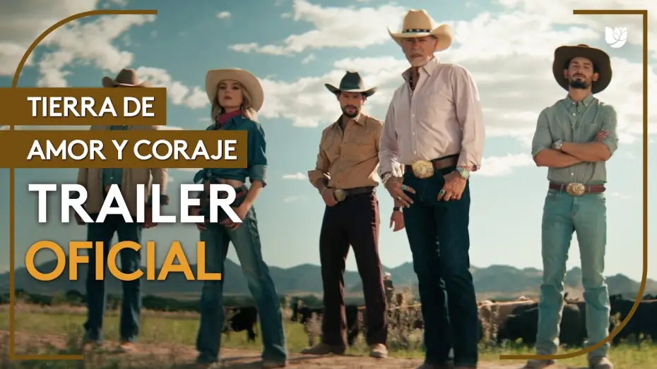 Wideo do serialu Tierra de amor y coraje — Tierra De Amor Y Coraje | Trailer oficial | Estreno 7 de agosto por ViX