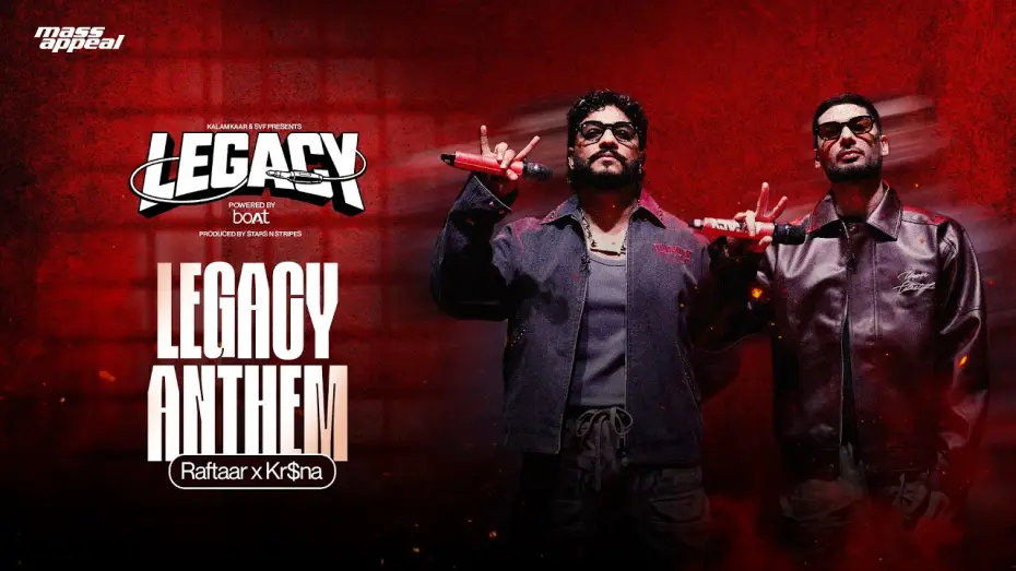 Wideo do serialu Legacy — LEGACY ANTHEM | LEGACY | @raftaarmusic  x @KRSNAOfficial