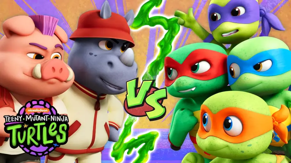Wideo do serialu Teeny Mutant Ninja Turtles — TEENY MUTANT NINJA TURTLES | Episode 5: The Oozified Boombox 📻 | Full Episode