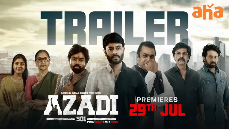 Wideo do serialu Azadi 501 — Azadi 501 Web Series Trailer | Harsha Vardhan | Geetha Bhascker |Teja |Premieres On 29th July On Aha