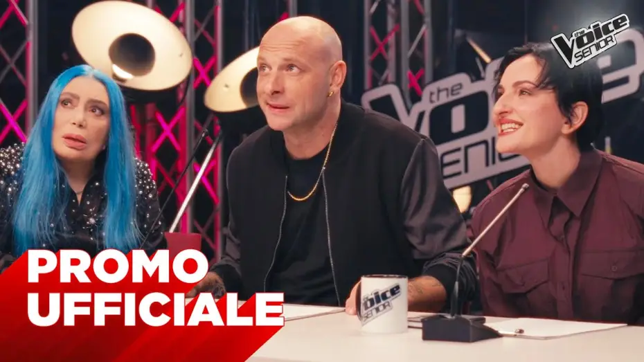 Wideo do serialu The Voice Senior (Italia) — Rocco Hunt e Nek sono i nuovi coach di The Voice Senior