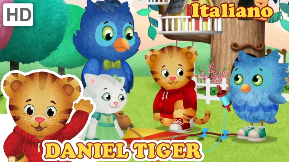 Wideo do serialu Tygrysek Daniel i jego sąsiedzi — Daniel Tiger in Italiano - Sigla