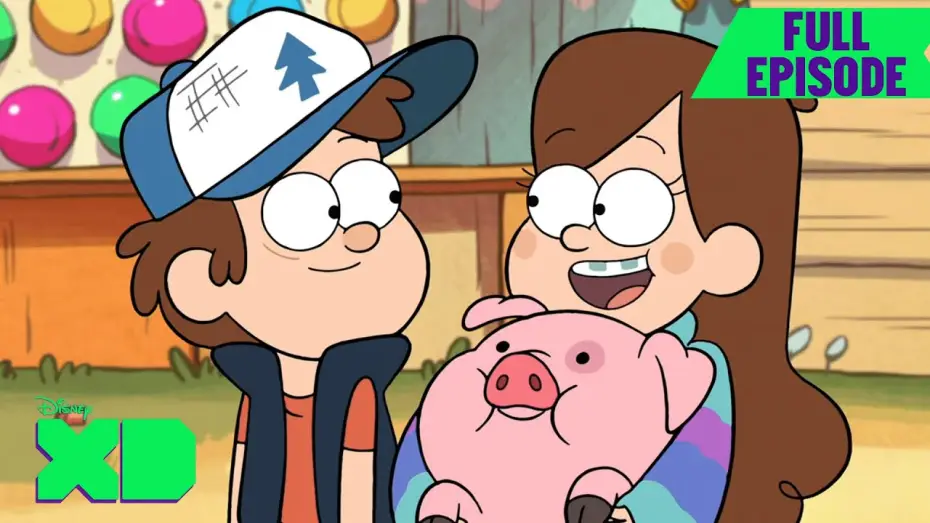 Видео к сериалу Wodogrzmoty Małe — Gravity Falls Full Episode | S1 E9 | The Time Traveler's Pig | @disneychannel