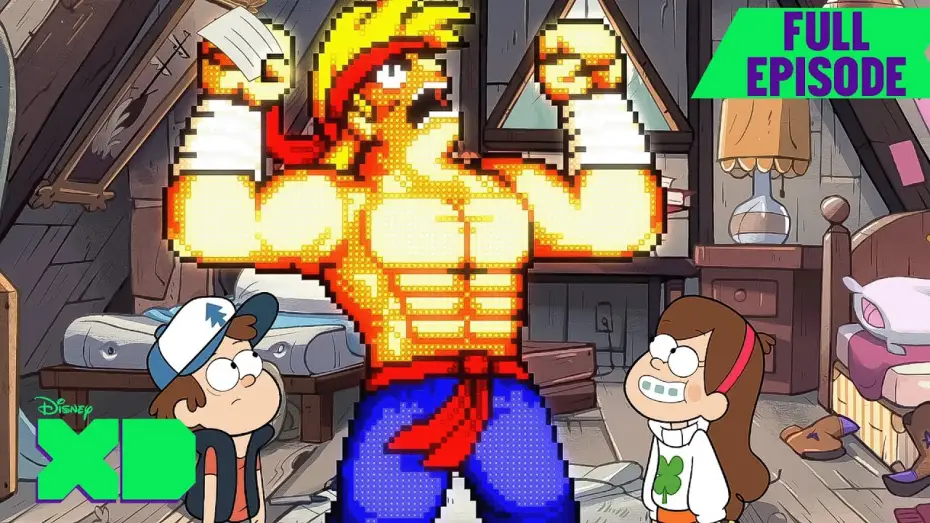 Видео к сериалу Wodogrzmoty Małe — Gravity Falls Full Episode | S1 E10 | Fight Fighters | @disneychannel