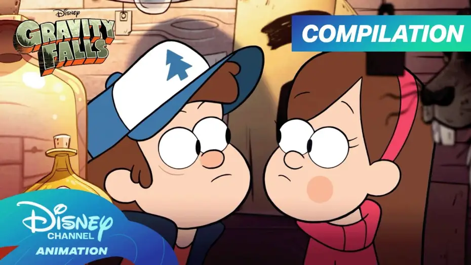Видео к сериалу Wodogrzmoty Małe — Every Gravity Falls Season 1 FULL Episodes! 🏕️ | Marathon | Gravity Falls |@disneychannelanimation