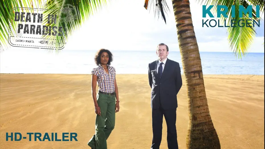 Видео к сериалу Śmierć pod palmami — DEATH IN PARADISE - Staffel 1 - Trailer deutsch [HD] - KrimiKollegen