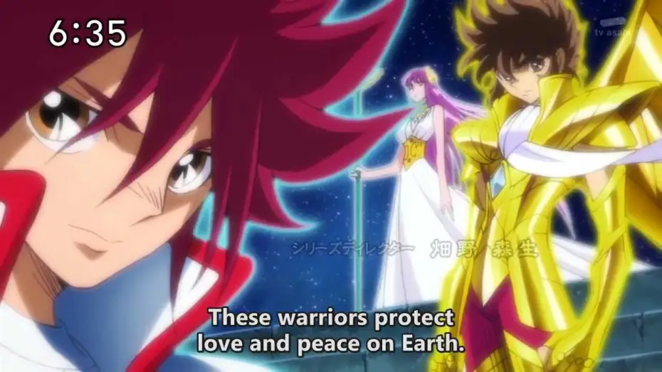 Wideo do serialu Saint Seiya Omega — Opening 1 | Pegasus Fantasy ver.Ω - MAKE-UP feat. Shoko Nakagawa [Subtitled]
