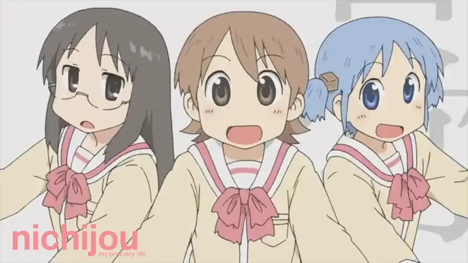 Видео к сериалу Nichijou — Opening 1 | Hyadain's U-U-U-U☆Unrequited Love-C - Hyadain [Subtitled]