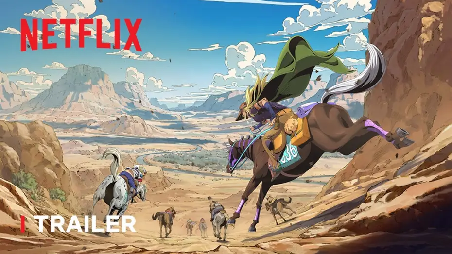 Wideo do serialu JoJo's Bizarre Adventure — STEEL BALL RUN JoJo’s Bizarre Adventure Trailer [Subtitled]