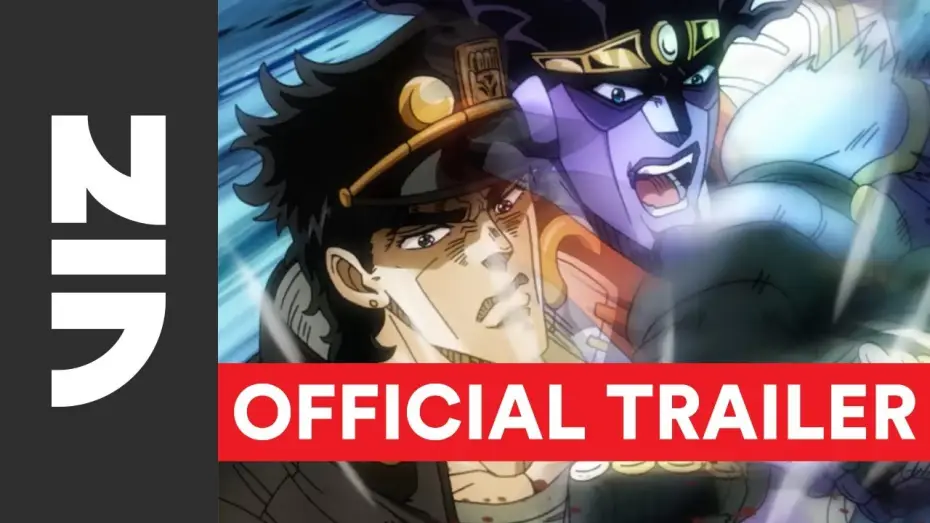 Wideo do serialu JoJo's Bizarre Adventure — JoJo's Bizarre Adventure, Set 2: Stardust Crusaders - Official English Trailer