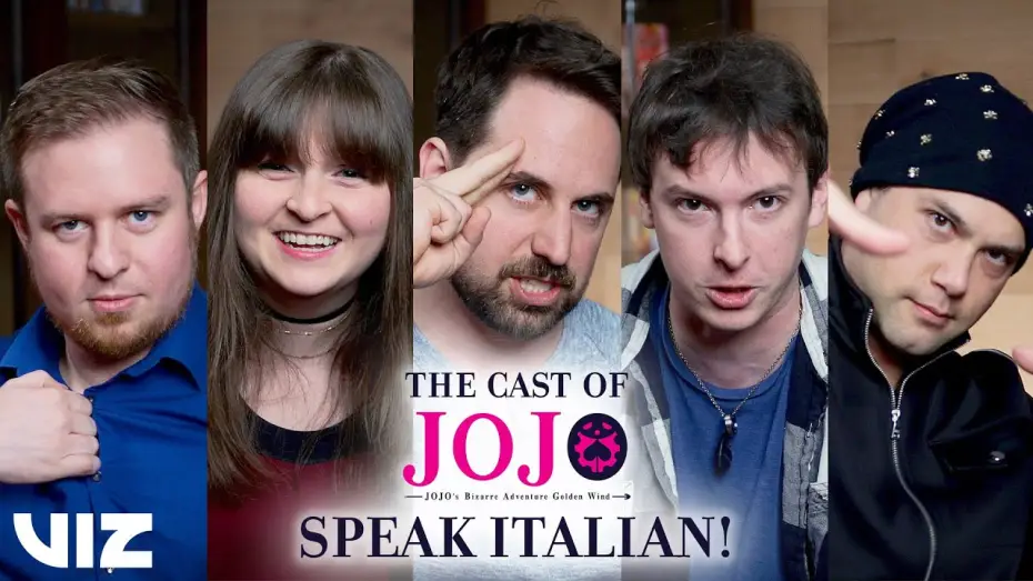 Wideo do serialu JoJo's Bizarre Adventure — Speaking Italian with Phillip Reich, Ray Chase & the Cast of Golden Wind