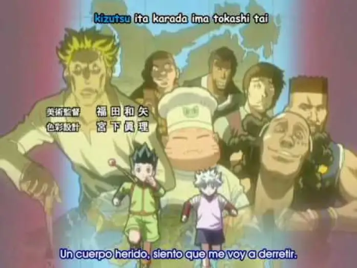 Видео к сериалу Hunter x Hunter — Opening 4 - Greed Island OVA