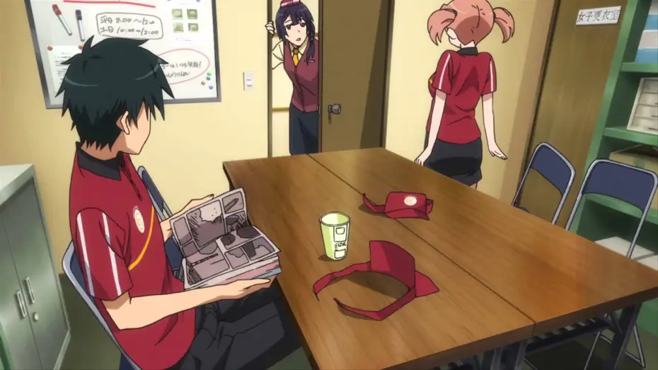 Видео к сериалу はたらく魔王さま！ — The Devil is a Part-Timer! Clip: Yes Ma'am...