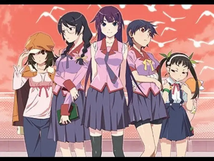 Видео к сериалу Monogatari Series — Bakemonogatari Trailer