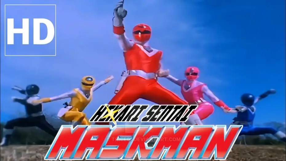 Wideo do serialu 光戦隊マスクマン — Hikari Sentai Maskman Henshin and Roll Call (HD - 60fps)