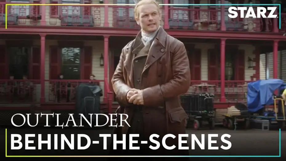 Видео к сериалу Outlander — BTS: Wilmington Set Tour with the Cast