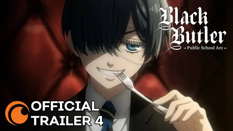 Wideo do serialu Kuroshitsuji — Public School Arc Official Trailer 4 [Subtitled]