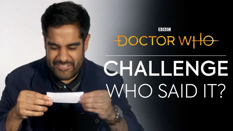 Видео к сериалу Doktor Who — The Master vs the Doctor: Who Said it?