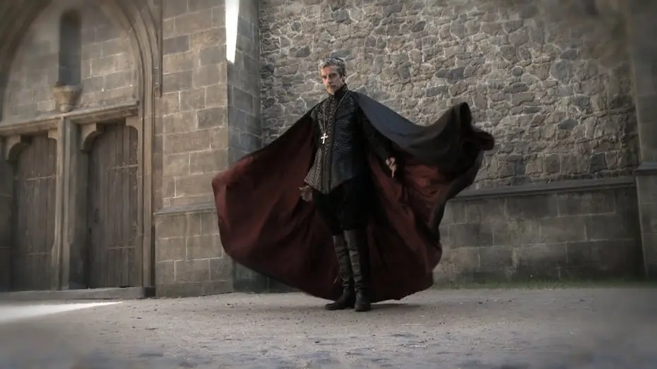 Wideo do serialu Muszkieterowie — Secrets of... Peter Capaldi's heavy leather costume