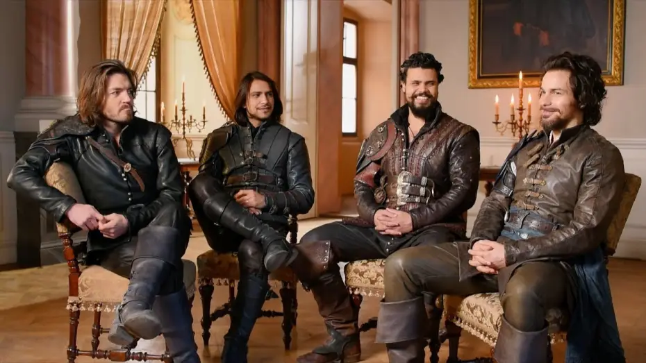 Wideo do serialu Muszkieterowie — Secrets of... War, villains and reuniting