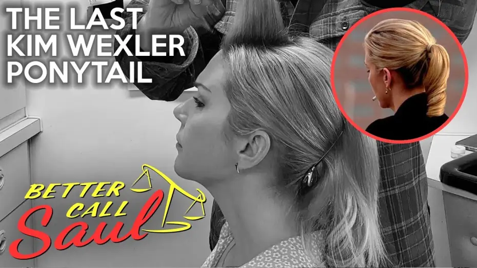 Wideo do serialu Zadzwoń do Saula — Rhea Seehorn’s Last Kim Wexler Ponytail I Behind The Scenes