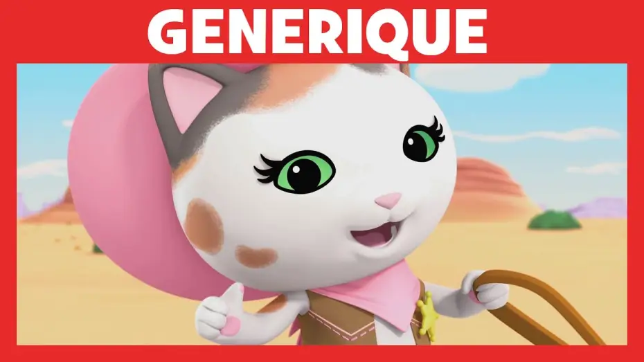 Видео к сериалу Szeryf Kaja na Dzikim Zachodzie — Générique de Shérif Callie au Far West - Disney Junior