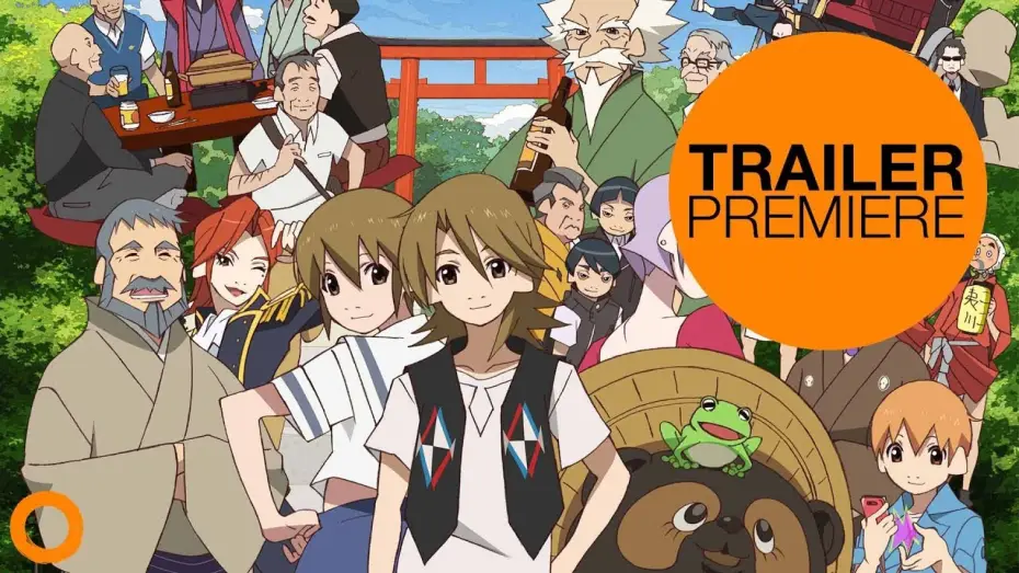 Видео к сериалу Uchouten Kazoku — The Eccentric Family - Trailer Premiere (deutsch)