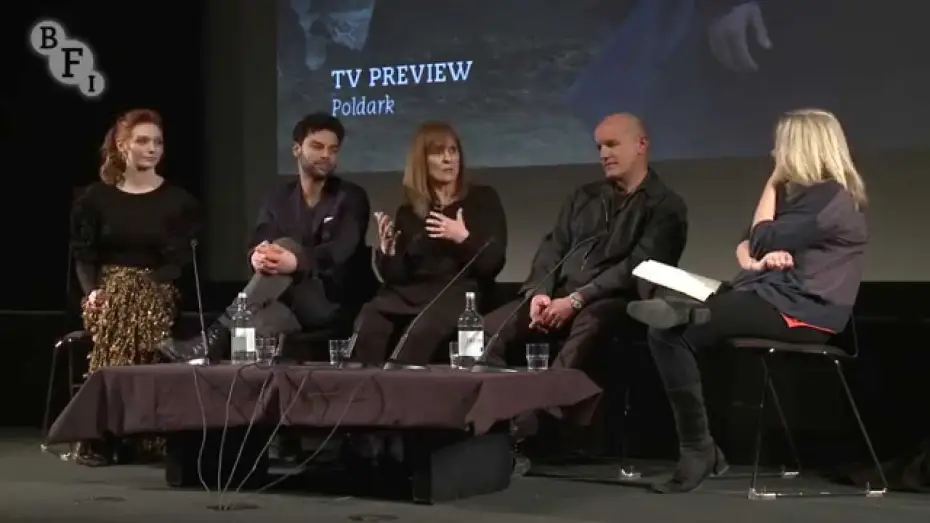 Wideo do serialu Poldark - Wichry losu — Poldark Season 1 Q&A with Aidan Turner + Eleanor Tomlinson | BFI