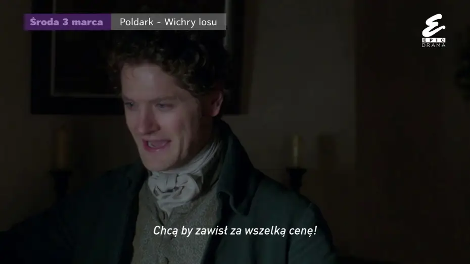 Wideo do serialu Poldark - Wichry losu — Poldark-Wichry losu | Nowy sezon od 3 marca 22:45 | Epic Drama | Sezon 2 | Ross Poldark | serial