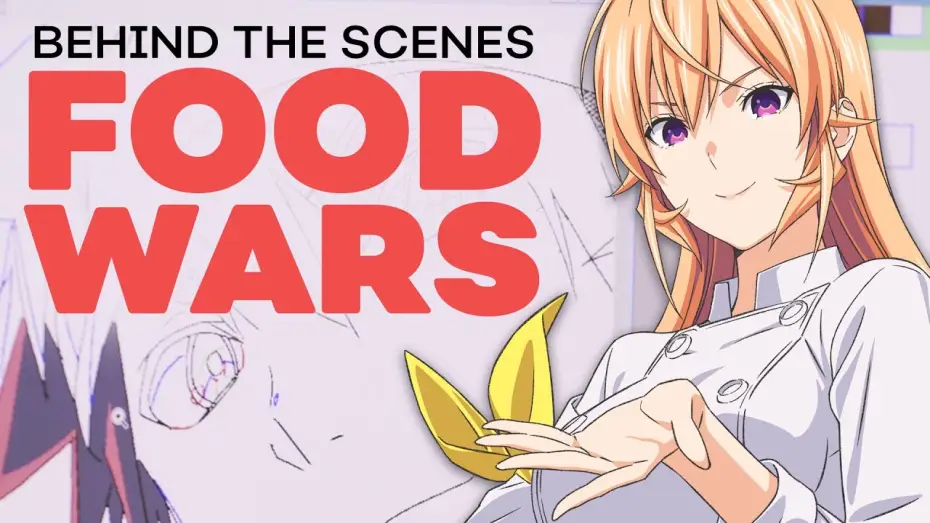 Wideo do serialu Shokugeki no Souma — Behind The Scenes of FOOD WARS | The Making of an Anime