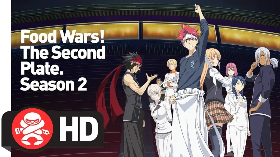 Wideo do serialu Shokugeki no Souma — Food Wars: The Second Plate! Complete Season 2 - Official Trailer