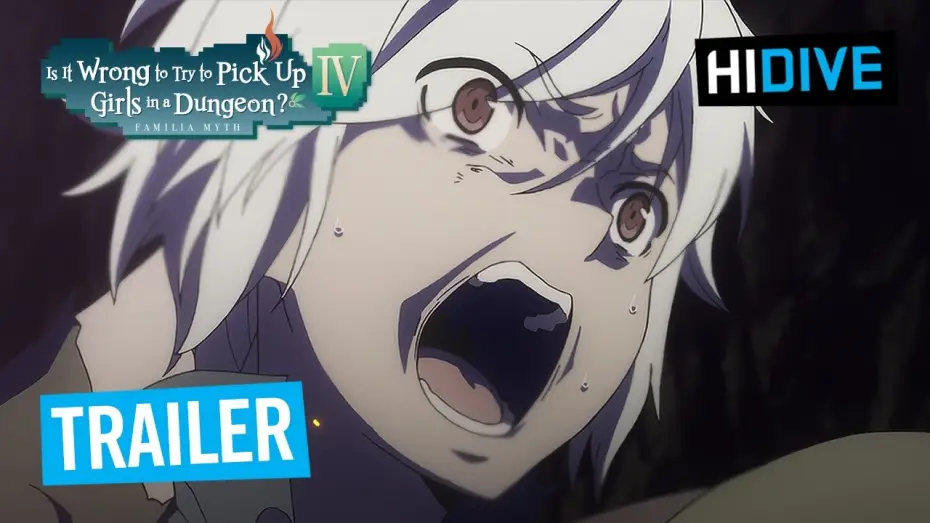 Wideo do serialu ダンジョンに出会いを求めるのは間違っているだろうか — Is It Wrong To Try To Pick Up Girls in a Dungeon? IV Part 2 Trailer