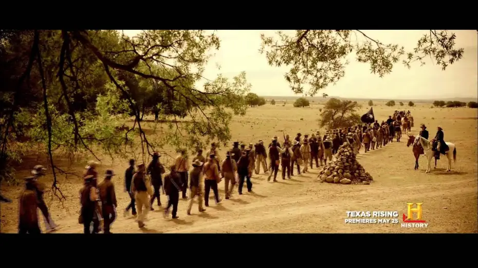 Wideo do serialu Teksas: Powstanie — Texas Rising, premiering May 25th at 9e/p on HISTORY.