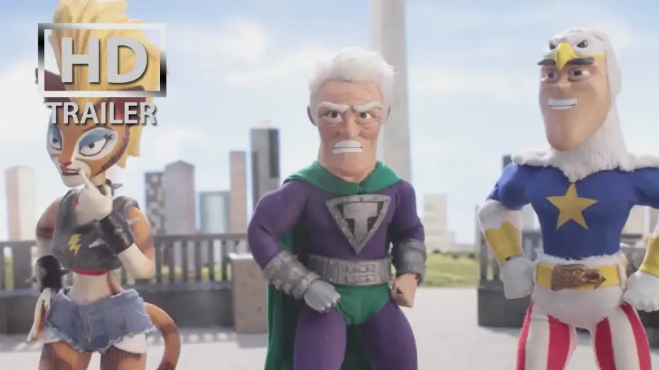 Wideo do serialu SuperMansion — Super Mansion | official tailer US (2015) Bryan Cranston Crackle SDCC