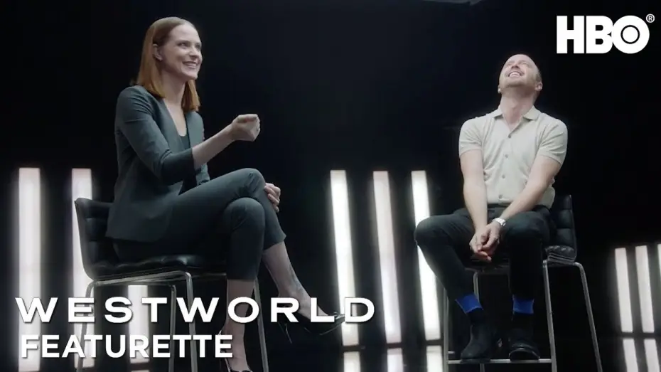 Wideo do serialu Westworld — Westworld Season 3 | Welcome to Westworld: Evan Rachel Wood & Aaron Paul – Analysis Featurette | HBO