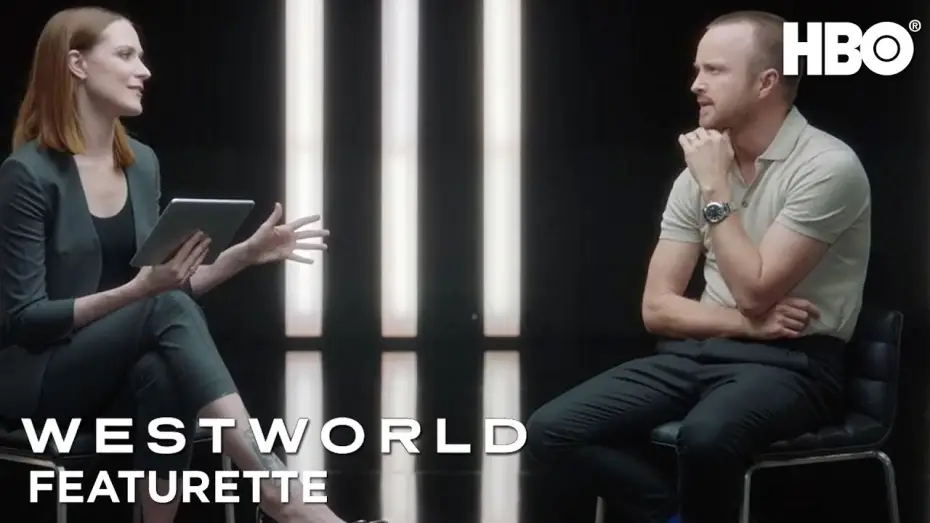 Wideo do serialu Westworld — Westworld Season 3: Who Said It with Evan Rachel Wood & Aaron Paul Featurette | HBO
