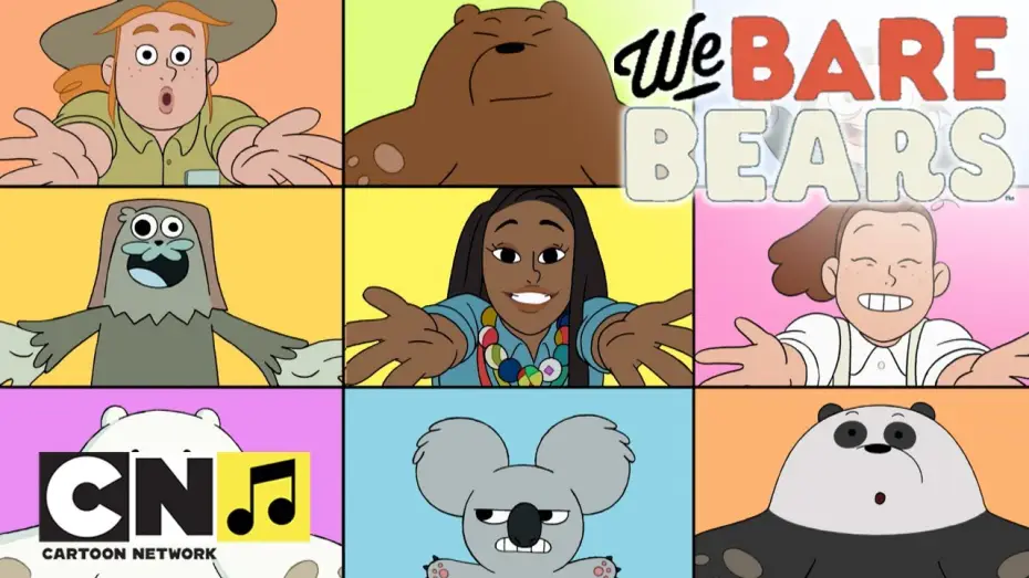 Видео к сериалу We Bare Bears — La sigla di Siamo solo orsi | We Bare Bears | Cartoon Network Italia