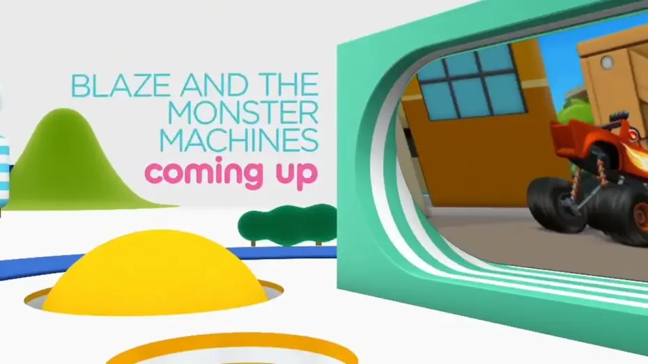 Wideo do serialu Blaze i Mega Maszyny — Nick Jr. SPTP - Blaze and the Monster Machines Up Next Bumpers (2012/HQ/RARE) @CartoonNetworkandNicktoons-r4f
