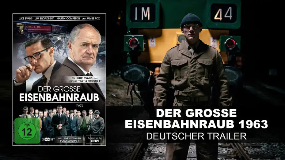 Wideo do serialu Wielki napad na pociąg — Der große Eisenbahnraub 1963 (Deutscher Trailer) Luke Evans, Jim Broadbent || KSM