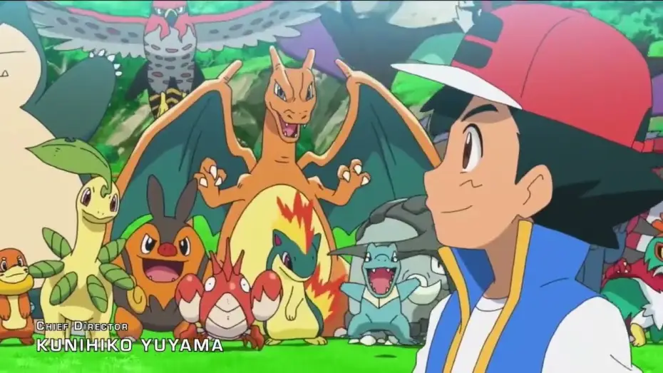 Видео к сериалу Pokémon — Ultimate Journeys: Aim To Be A Pokémon Master English Theme Song