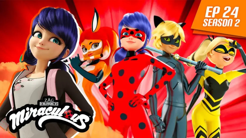 Видео к сериалу Miraculum: Biedronka i Czarny Kot — MIRACULOUS | 🐞 CATALYST (Heroes' Day - Part 1) 🐾 | FULL EPISODE ▶️ Season 2 Episode 24