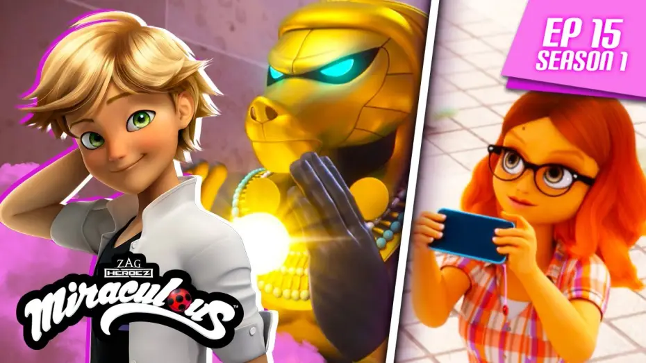 Видео к сериалу Miraculum: Biedronka i Czarny Kot — MIRACULOUS | 🐞 THE PHARAOH 🐾 | FULL EPISODE ▶️ Season 1 Episode 15