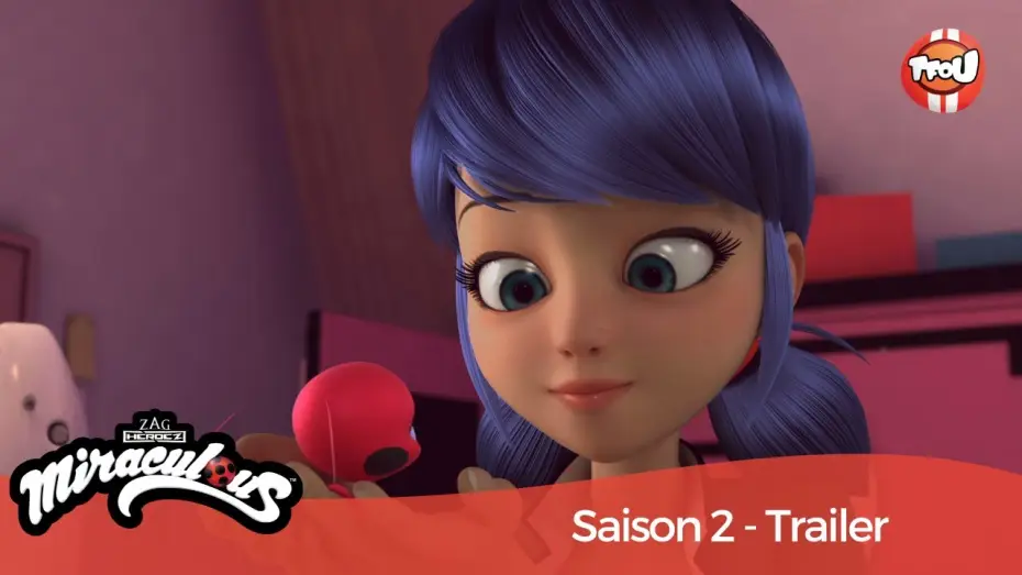 Видео к сериалу Miraculum: Biedronka i Czarny Kot — Découvrez en exclusivité le trailer de la saison 2 de Miraculous
