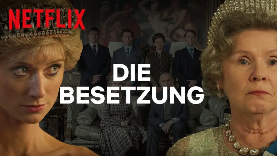 Wideo do serialu The Crown — Die neue Besetzung der 5. Staffel (OmU)